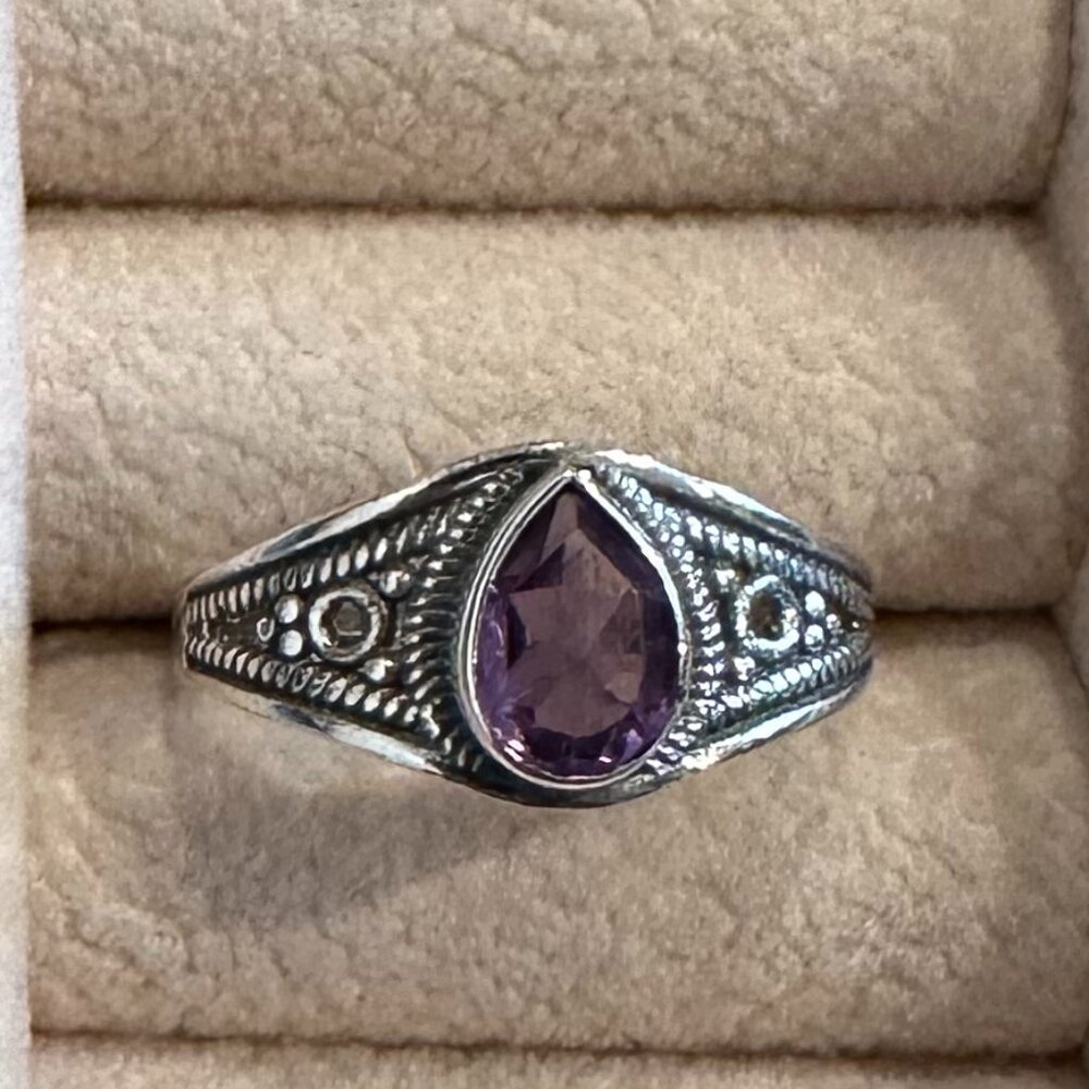 Genuine Amethyst Ring